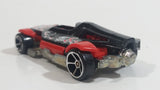 2009 Hot Wheels Connect Cars: Track Legends Med-Evil Black Red Die Cast Toy Race Car Vehicle