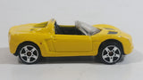 Maisto 2001 Opel Speedster Yellow Die Cast Toy Car Vehicle