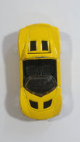 Maisto 2001 Opel Speedster Yellow Die Cast Toy Car Vehicle