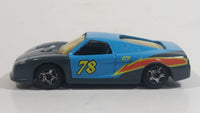 MotorMax No. 6069 Blue and Black  #78 Die Cast Toy Sports Car Vehicle