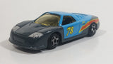 MotorMax No. 6069 Blue and Black  #78 Die Cast Toy Sports Car Vehicle