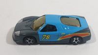 MotorMax No. 6069 Blue and Black  #78 Die Cast Toy Sports Car Vehicle