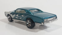 2007 Hot Wheels All Stars '67 Pontiac GTO Metalflake Teal Die Cast Toy Muscle Car Vehicle