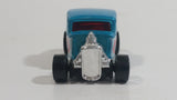 2010 Hot Wheels Hot Rods '32 Ford Metallic Turquoise Die Cast Toy Car Vehicle