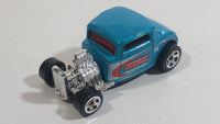 2010 Hot Wheels Hot Rods '32 Ford Metallic Turquoise Die Cast Toy Car Vehicle