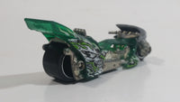 2005 Hot Wheels Rebel Rides Fright Bike Motorcycle Translucent Green Die Cast Toy Car Vehicle