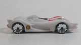 2008 Hot Wheels Track Set exclusive Mach 6 Speed Racer White Plastic Toy Race Car Vehicle