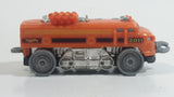 2011 Hot Wheels Rapid Transit Series Rocky Mountain Rail Train Engine Locomotive Orange Plastic Body Die Cast Toy Railway Railroad Vehicle