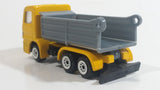 SIKU Mercedes Yellow and Grey Dump Truck Die Cast Toy Car Construction Vehicle