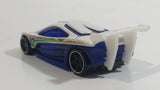 2008 Hot Wheels Rock 'n' Road GT Prototype 12 White Die Cast Toy Car Vehicle