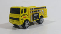 2008 Maisto Tonka Mountain Fire Dept. 7 Firefighting Truck "07" Yellow Die Cast Toy Car Vehicle