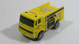 2008 Maisto Tonka Mountain Fire Dept. 7 Firefighting Truck "07" Yellow Die Cast Toy Car Vehicle