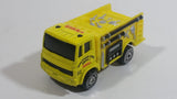 2008 Maisto Tonka Mountain Fire Dept. 7 Firefighting Truck "07" Yellow Die Cast Toy Car Vehicle