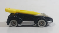 1995 Hot Wheels Shock Force Black and Yellow Die Cast Toy Car Vehicle McDonald's Happy Meal