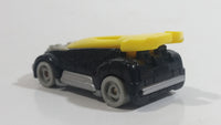 1995 Hot Wheels Shock Force Black and Yellow Die Cast Toy Car Vehicle McDonald's Happy Meal