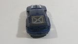 2013 Hot Wheels HW Workshop Then and Now Custom '12 Ford Mustang Dark Metallic Blue Die Cast Toy Car Vehicle