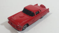 Maisto 1956 Ford Thunderbird Red Die Cast Toy Classic Car Vehicle