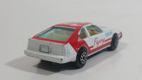 Vintage Yatming Toyota Celica Flying Engine #36 No. 1036 White Red Die Cast Toy Race Car Vehicle