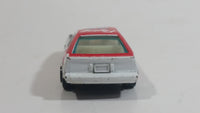 Vintage Yatming Toyota Celica Flying Engine #36 No. 1036 White Red Die Cast Toy Race Car Vehicle