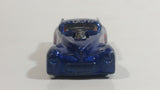 2007 Hot Wheels Racing '41 Willys Metalflake Blue #6 Die Cast Toy Hot Rod Car Vehicle