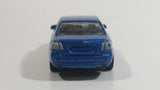 Y.T.G.F. No. 9972-7 "Speed" "Akron Zips" Blue Sedan Die Cast Toy Car Vehicle with Opening Doors