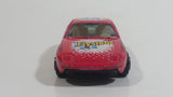 1980s Yatming Hot Pink Porsche 928 Flystone #34 Super Runner Die Cast Toy Car No. 1034