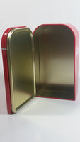 Drink Coca-Cola In Bottles Ice Cold Coke Soda Pop Red Refrigerator Vending Machine Shaped Tin Metal Beverage Collectible
