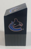 NHL Ice Hockey Team Vancouver Canucks Miniature Small 3" Tall Canada Post Mail Box Shaped Coin Bank Sports Collectible