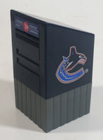 NHL Ice Hockey Team Vancouver Canucks Miniature Small 3" Tall Canada Post Mail Box Shaped Coin Bank Sports Collectible