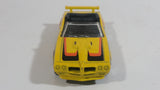 2011 Hot Wheels Muscle Mania 70 Pontiac GTO Convertible Yellow Die Cast Toy Car Vehicle