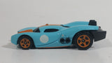 2008 Hot Wheels Prototype H-24 Light Blue Die Cast Toy Car Vehicle