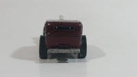 2000 Hot Wheels Way 2 Fast Dark Metal Red Die Cast Toy Car Hot Rod Vehicle