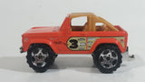 2008 Matchbox Off-Road Ford Bronco 4x4 1972 Orange Die Cast Toy Car Vehicle