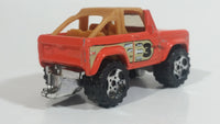 2008 Matchbox Off-Road Ford Bronco 4x4 1972 Orange Die Cast Toy Car Vehicle