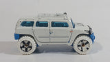 2015 Hot Wheels HW Off-Road Ice Mountain Rockster White Hummer Style Die Cast Toy Car Vehicle