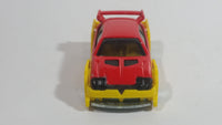 2010 Hot Wheels Hot Tunerz Flight 03 Red with Yellow Trim Die Cast Toy Car Vehicle