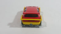 2010 Hot Wheels Hot Tunerz Flight 03 Red with Yellow Trim Die Cast Toy Car Vehicle