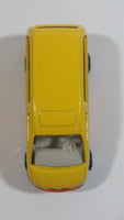 Unknown Brand Van Yellow and Orange Die Cast Toy Car Vehicle