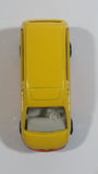 Unknown Brand Van Yellow and Orange Die Cast Toy Car Vehicle