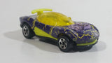 1995 Hot Wheels Krackle Car Flashfire Purple Die Cast Toy Car Vehicle