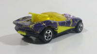 1995 Hot Wheels Krackle Car Flashfire Purple Die Cast Toy Car Vehicle