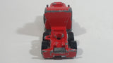 HTF Rare 1981 Hot Wheels Steering Rigs Peterbilt Semi Truck Rig Red Die Cast Toy Car Vehicle Hong Kong