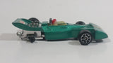 Vintage TinToys Tyrrell Ford F1 #7 W.T. 225 Green STP Die Cast Toy Race Car Vehicle - Hong Kong - Missing a Wheel