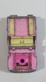 Vintage 1971 Lesney Matchbox Superfast Jeep Hot Rod No. 2 Pink Die Cast Toy Car Vehicle