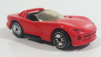 1993 Hot Wheels Dodge Viper RT/10 Red UH Die Cast Toy Dream Sports Car Vehicle