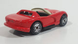 1993 Hot Wheels Dodge Viper RT/10 Red UH Die Cast Toy Dream Sports Car Vehicle