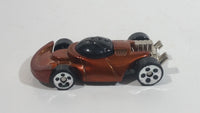 1999 Hot Wheels Innovator Metalflake Orange Die Cast Toy Car Vehicle McDonald's Happy Meal 16/16