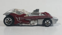 1996 Hot Wheels First Editions Twang Thang Metalflake Silver With Dark Red Guitars Die Cast Toy Car Vehicle