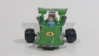 Vintage TinToys Lotus Climax F1 #4 W.T. 224 Bright Green STP Die Cast Toy Race Car Vehicle - Hong Kong