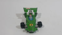 Vintage TinToys Lotus Climax F1 #4 W.T. 224 Bright Green STP Die Cast Toy Race Car Vehicle - Hong Kong